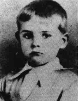 Sean Connery as a young lad